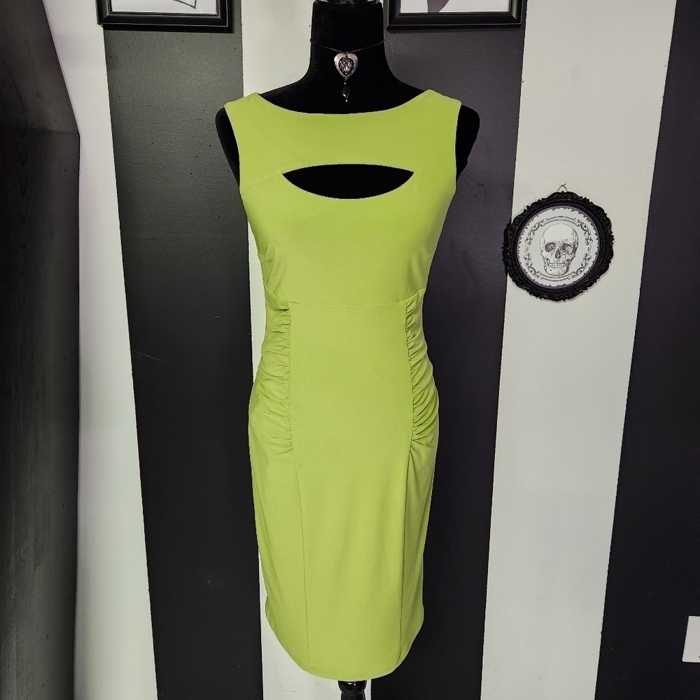 The Chartreuse dress